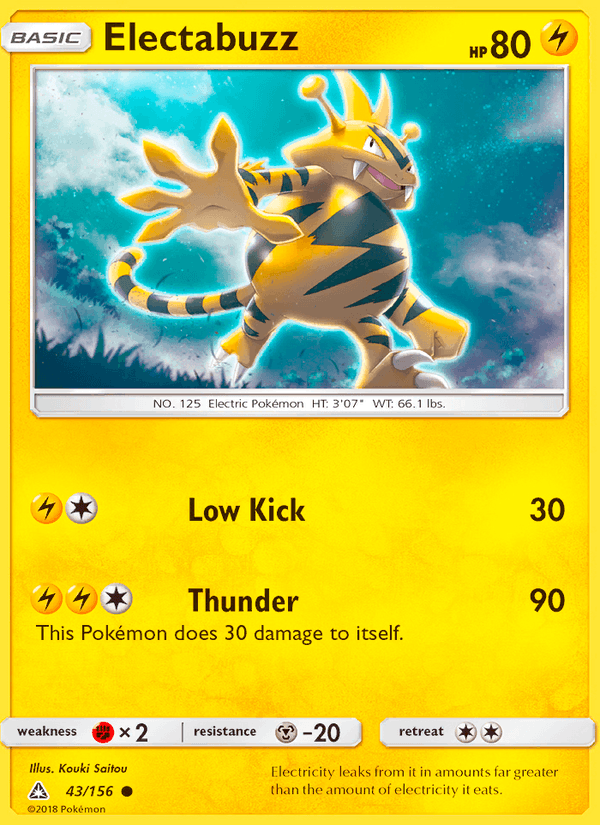 Electabuzz - Ultra Prism 043/156