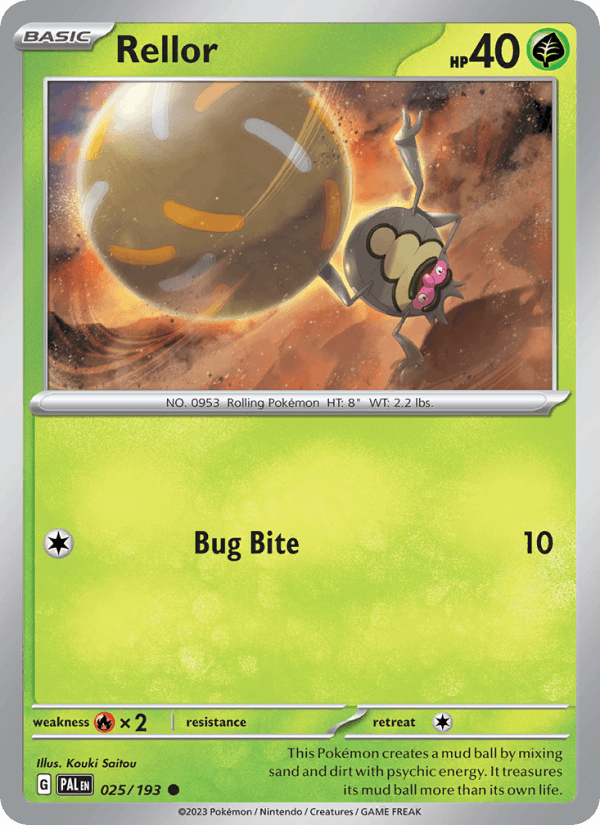 Rellor - Paldea Evolved 025/193