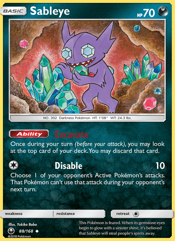 Sableye - Celestial Storm 088/168