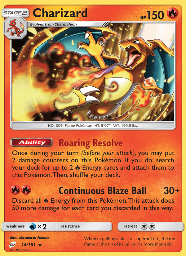 Charizard - Team Up 014/181