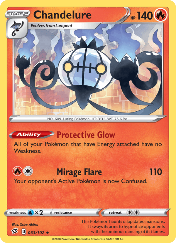 Chandelure - Rebel Clash 033/192