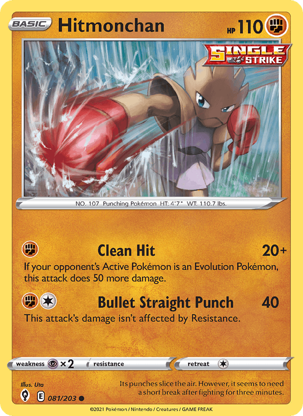 Hitmonchan - Evolving Skies 081/203