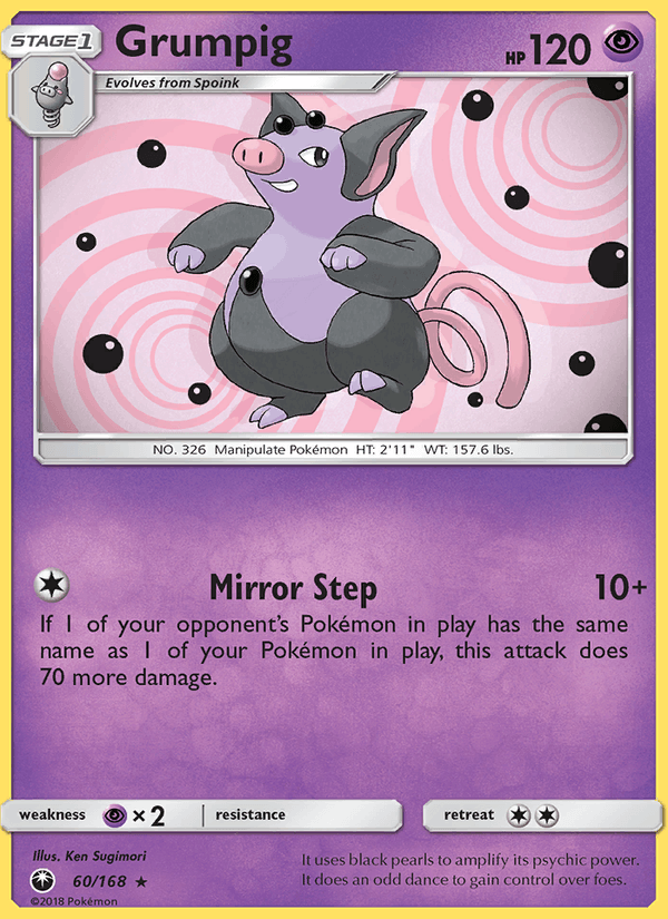 Grumpig - Celestial Storm 060/168