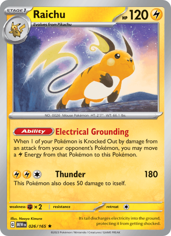 Raichu - 151 026/165