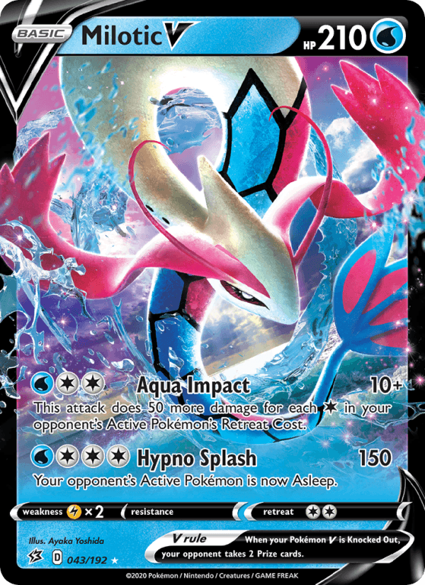 Milotic V - Rebel Clash 043/192