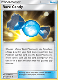 Rare Candy - Sun & Moon 129/149