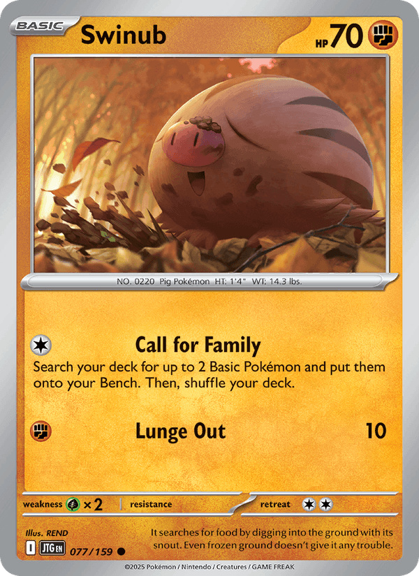 Swinub - Journey Together 077/159