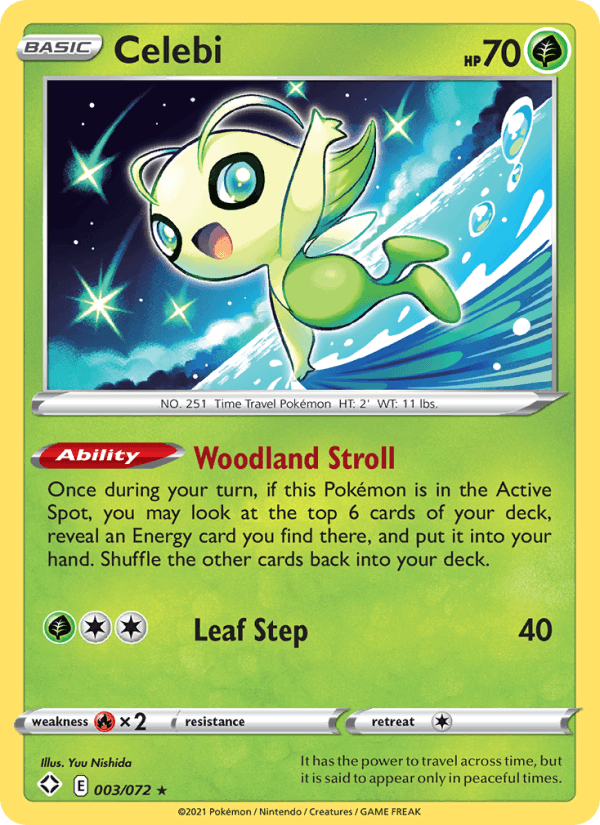Celebi - Shining Fates 003/072