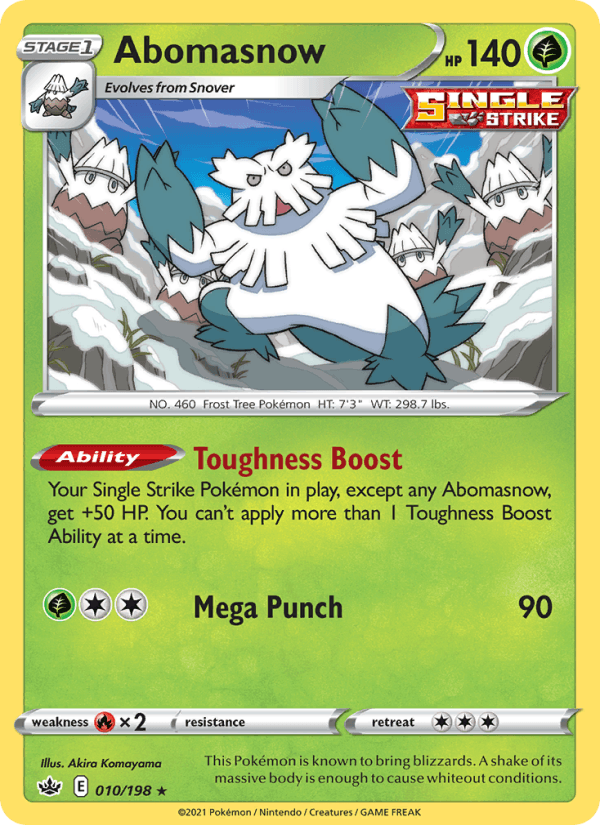Abomasnow - Chilling Reign 010/198