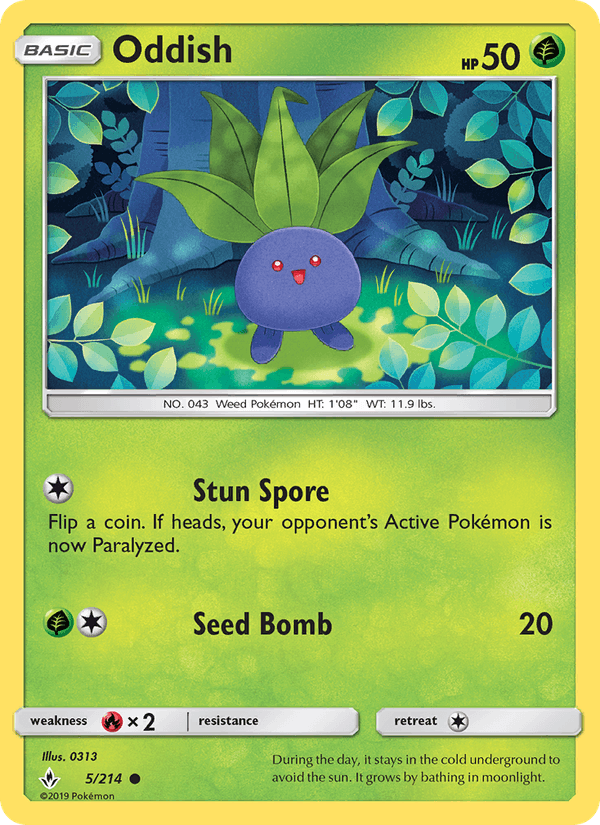 Oddish - Unbroken Bonds 005/214