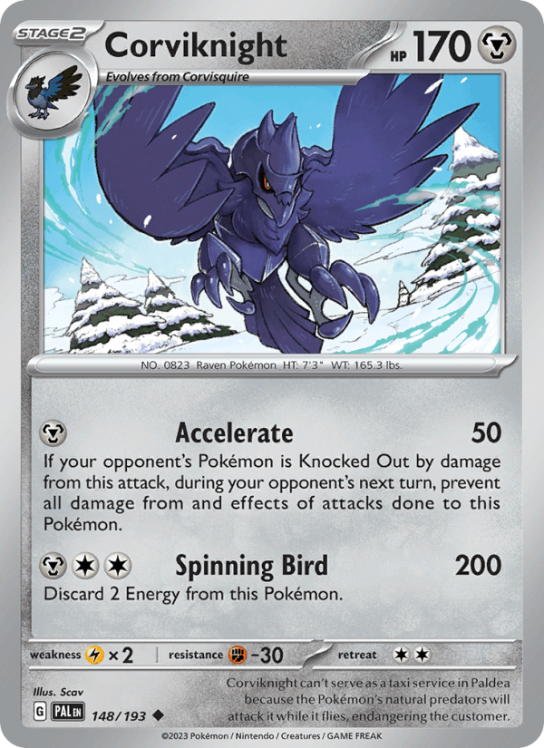 Corviknight - Paldea Evolved 148/193