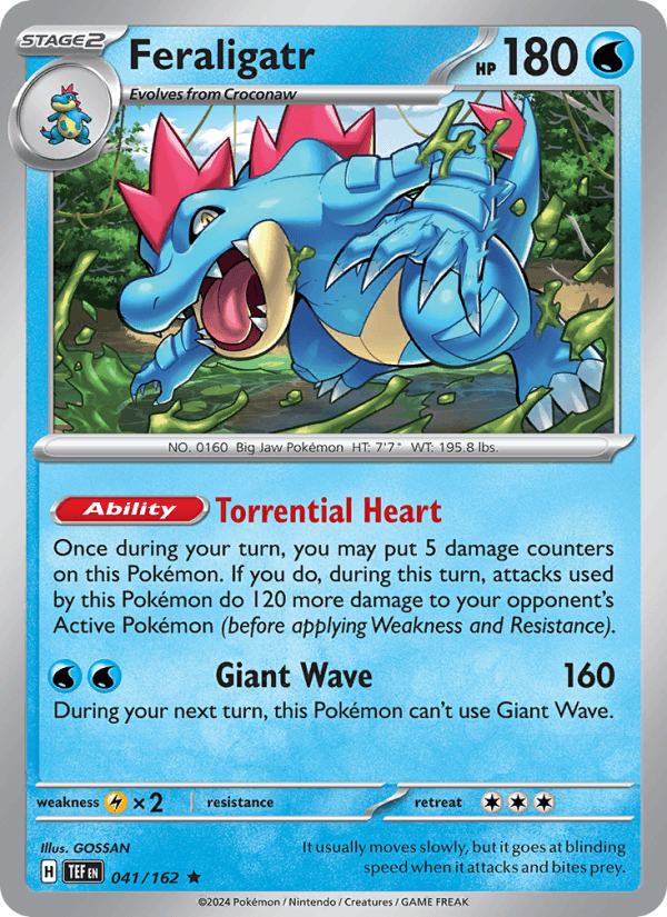 Feraligatr - Temporal Forces 041/162