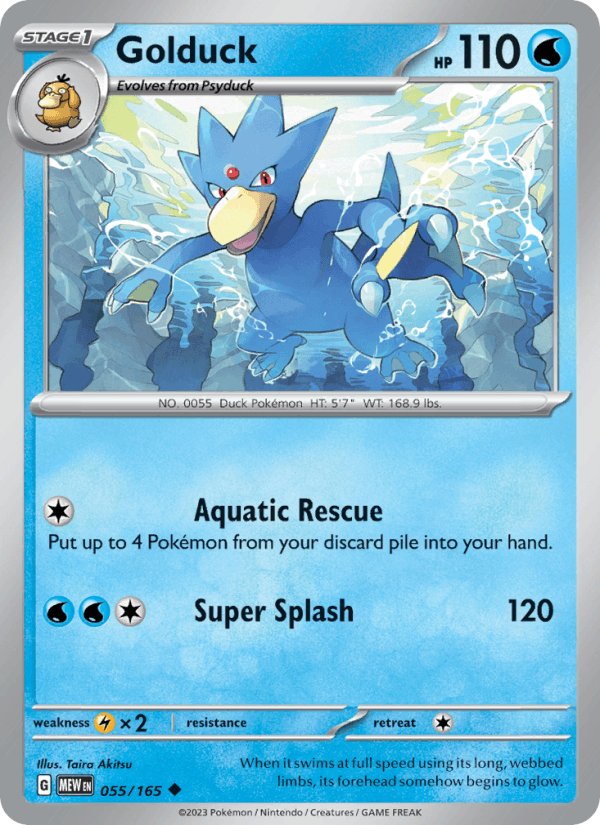 Golduck - 151 055/165