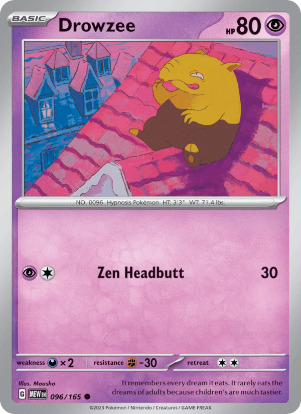 Drowzee - 151 096/165