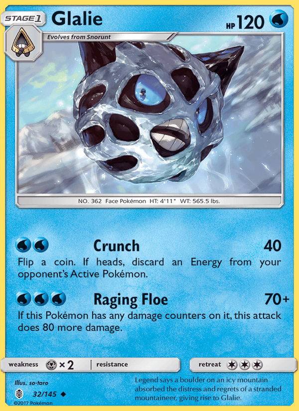 Glalie - Guardians Rising 032/145