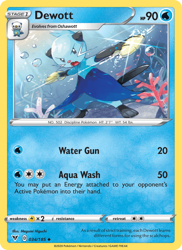 Dewott - Vivid Voltage 034/185