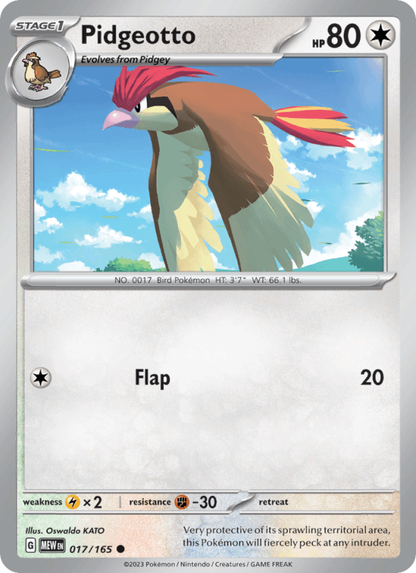 Pidgeotto - 151 017/165
