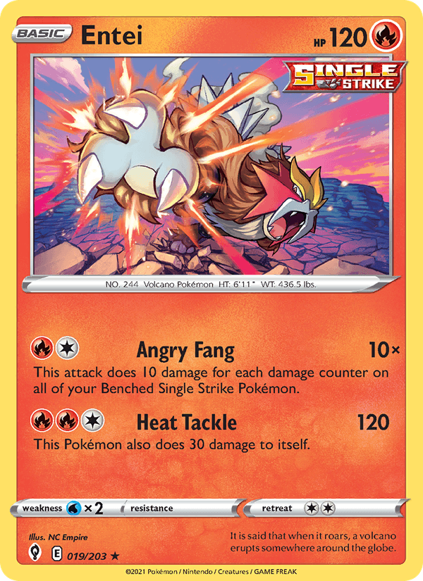 Entei - Evolving Skies 019/203