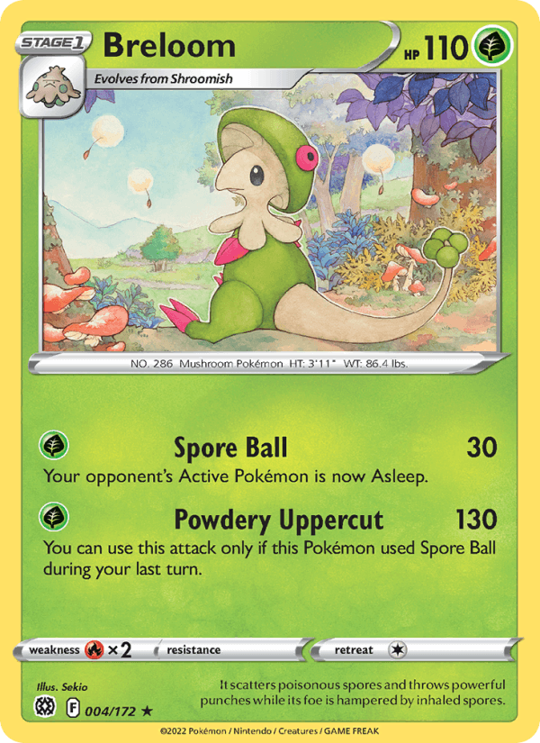 Breloom - Brilliant Stars 004/172