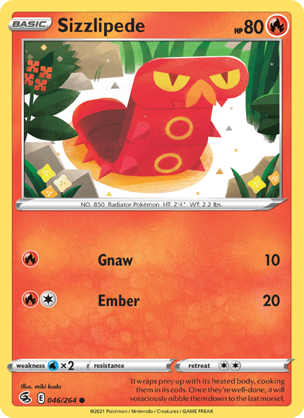 Sizzlipede - Fusion Strike 046/264