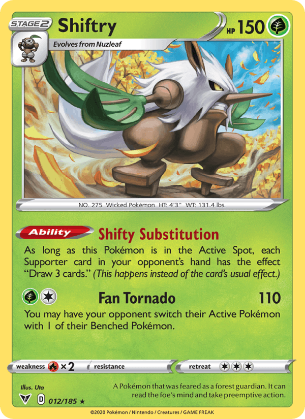 Shiftry - Vivid Voltage 012/185