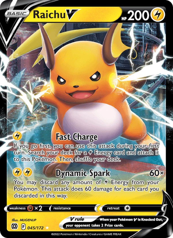 Raichu V - Brilliant Stars 045/172