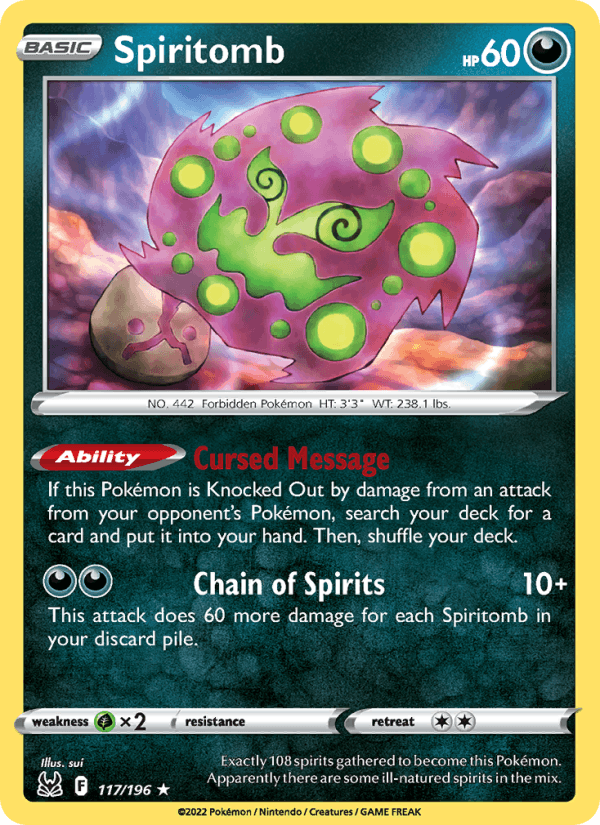 Spiritomb - Lost Origin 117/196
