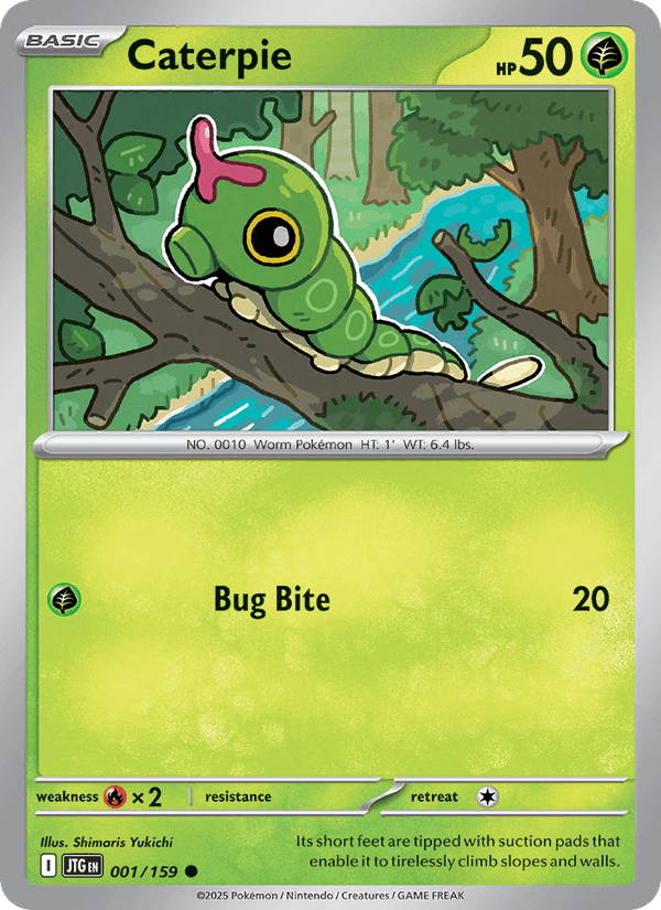 Caterpie - Journey Together 001/159