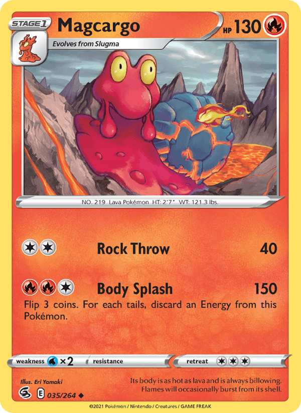 Magcargo - Fusion Strike 035/264