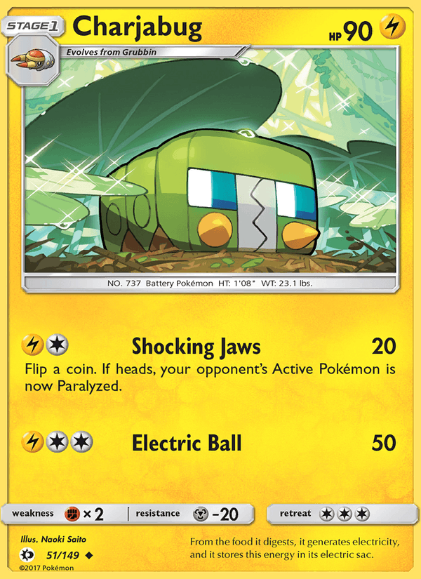 Charjabug - Sun & Moon 051/149