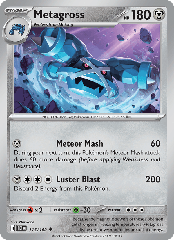 Metagross - Temporal Forces 115/162