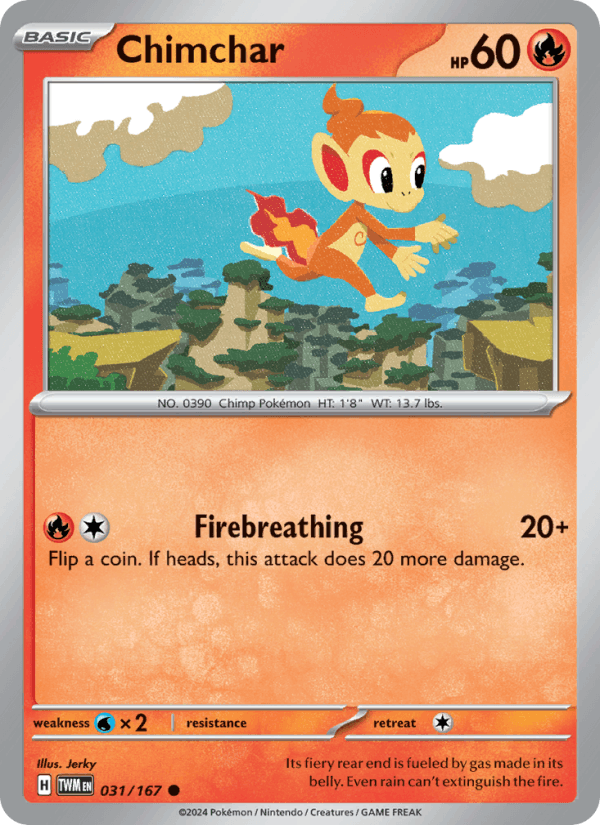 Chimchar - Twilight Masquerade 031/167