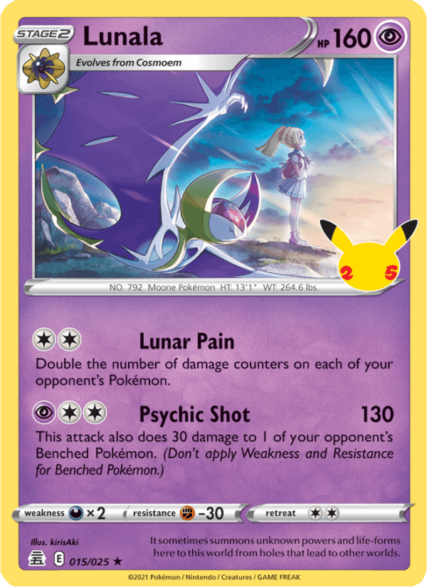 Lunala - Celebrations 015/025