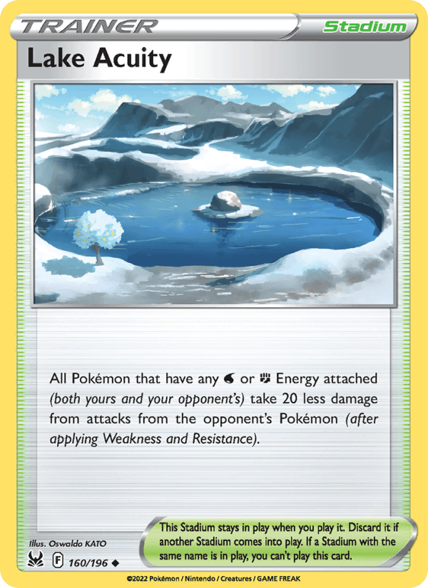 Lake Acuity - Lost Origin 160/196