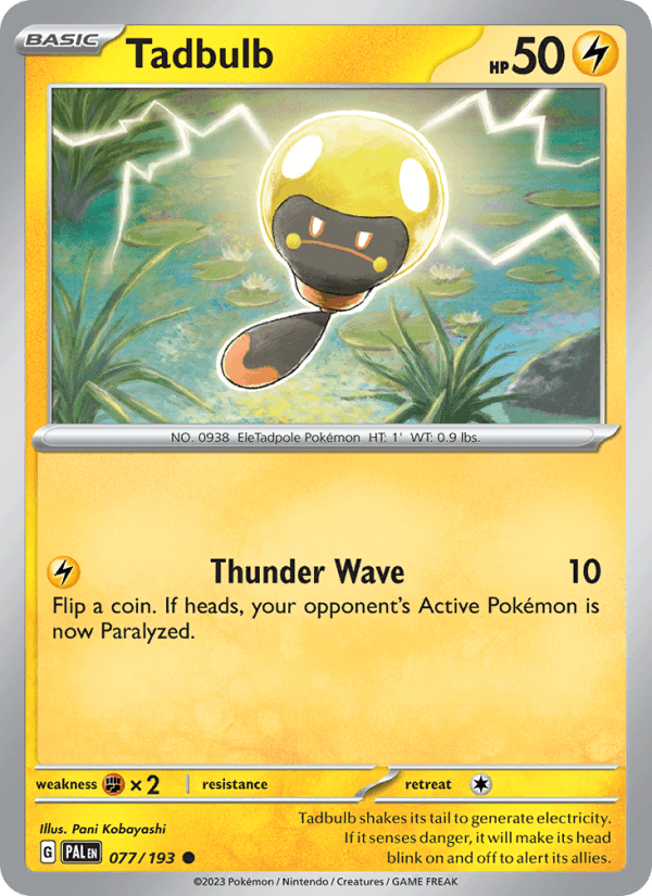 Tadbulb - Paldea Evolved 077/193