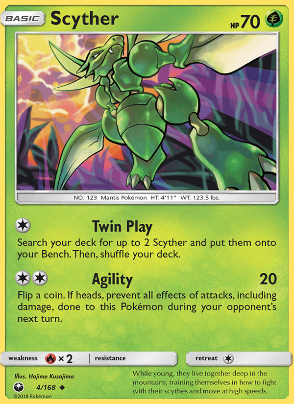 Scyther - Celestial Storm 004/168