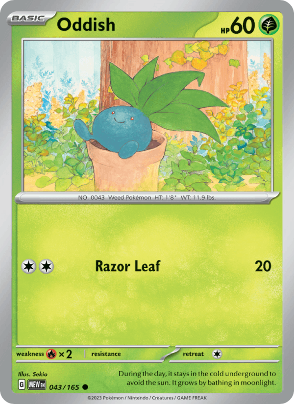 Oddish - 151 043/165