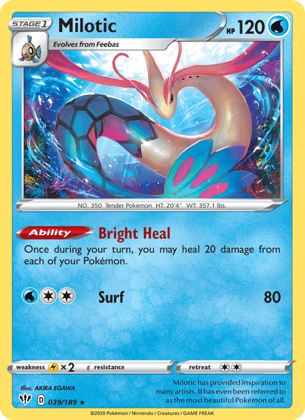Milotic - Darkness Ablaze 039/189