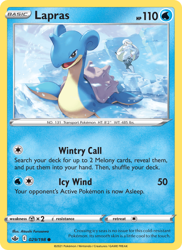 Lapras - Chilling Reign 029/198