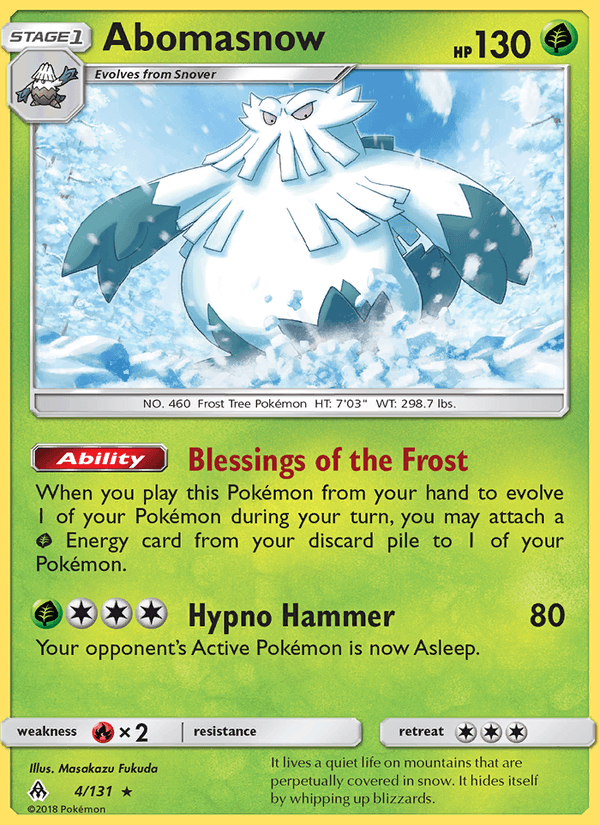 Abomasnow - Forbidden Light 004/131