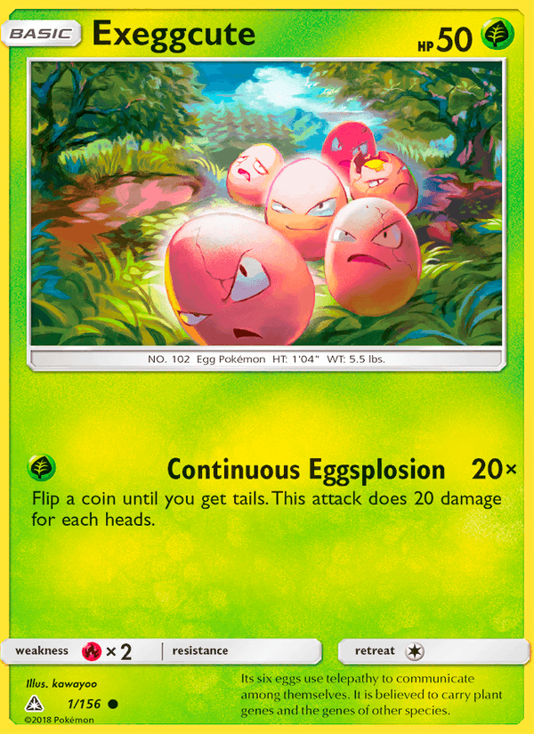 Exeggcute - Ultra Prism 001/156
