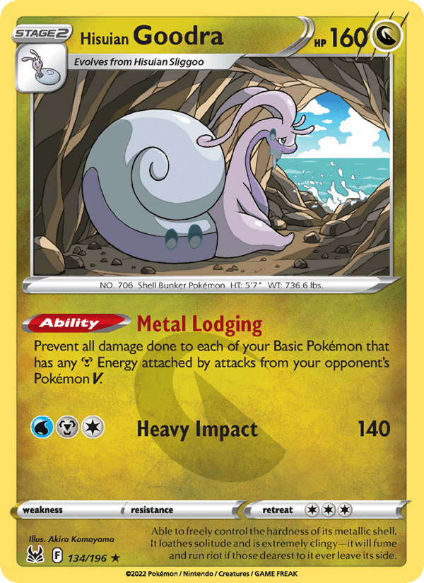 Hisuian Goodra - Lost Origin 134/196