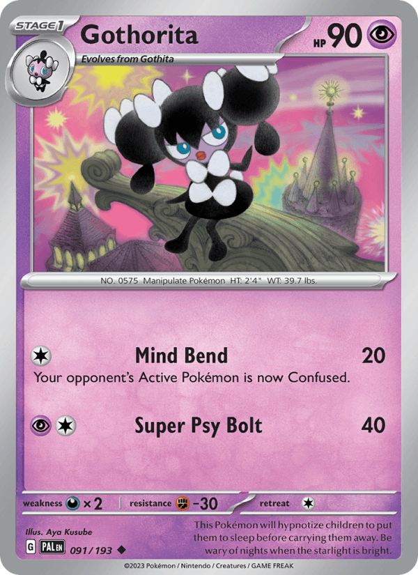 Gothorita - Paldea Evolved 091/193