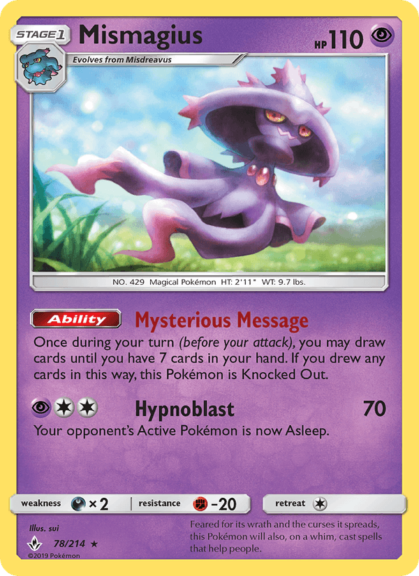 Mismagius - Unbroken Bonds 078/214