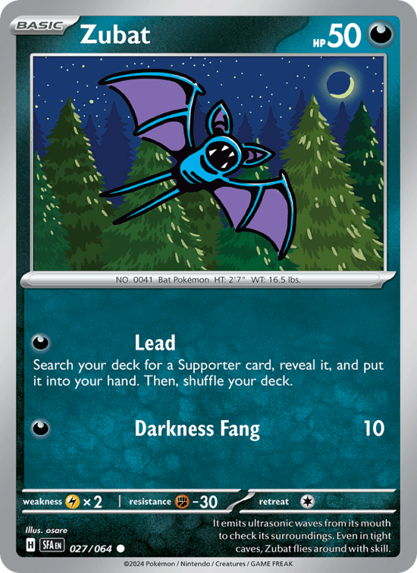 Zubat - Shrouded Fable 027/064