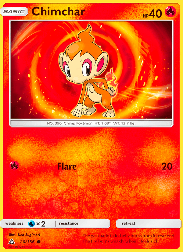 Chimchar - Ultra Prism 020/156