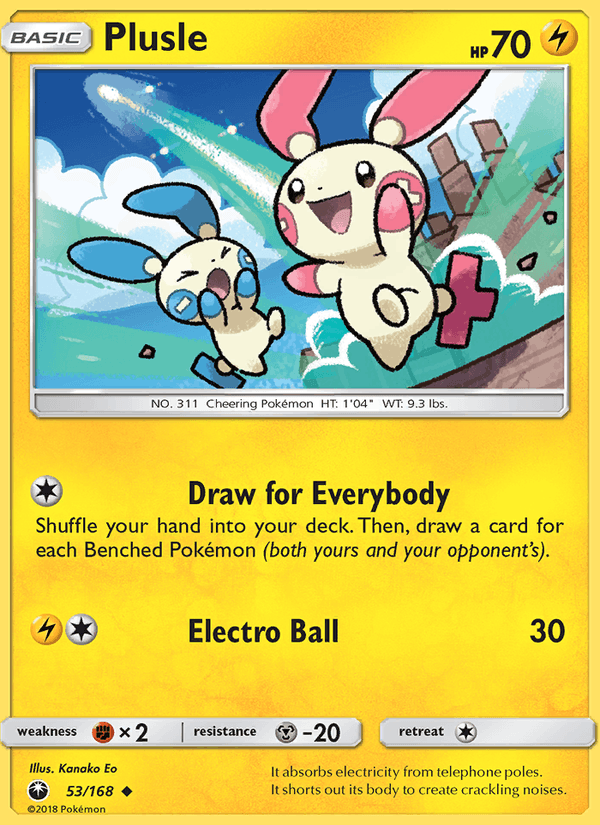 Plusle - Celestial Storm 053/168