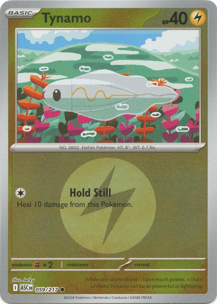 Tynamo - Ascended Heroes 059/217 - Energy Reverse Holo