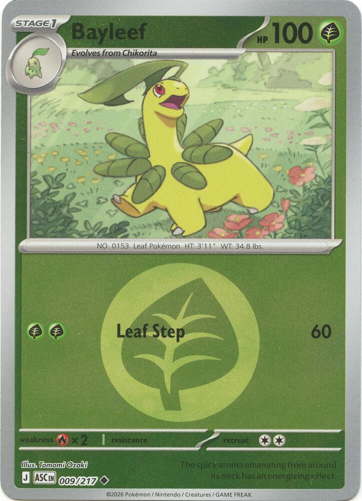 Bayleef - Ascended Heroes 009/217 - Energy Reverse Holo